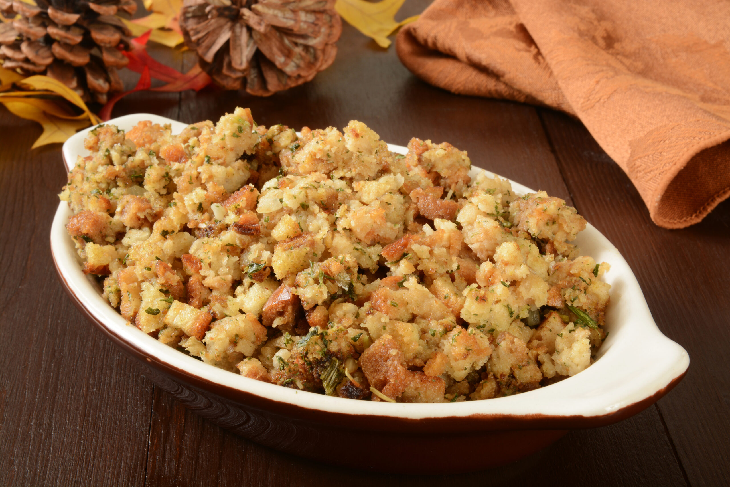 Stuffed with stuffing... well, you get the point.
